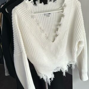 White sweater